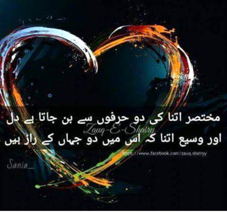 dil ka mamla dil waly e smj skty