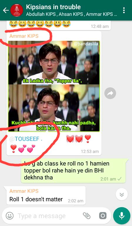 Ye jis bhai ne memes share ki hai mujh pr ap yaqeen karen ge class roll number one inka hai or hamen talented kaha ja raha hai afreen hai wese .laughed too