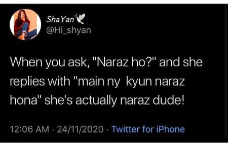 Behen sidha sidha bol do ky naraz hoo Physics kay Formuly bujwa rhi ho