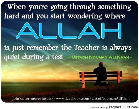 if your hand firm with Allah you would never lose him