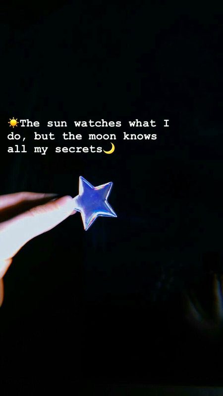 🌕 Moon knows All My Secrets..