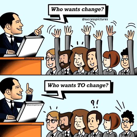 No body wants changed