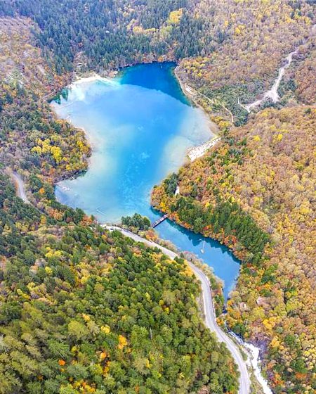 A wonderland: Jiuzhaigou National Park in southwest China's Sichuan Province
