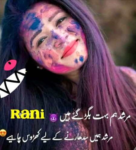 تیری ڈانٹ کا ڈر ہے 😜
_ورنہ_

تجهے ٹیگ کر کے کهڑوس لکهوں.. ❣