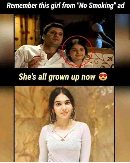Yupss I had seen  her many times in the adz of indian movies ..
