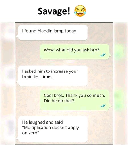 U must read about them 1ce (Chuckles)