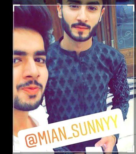 Adeal Murtaza with mian Sunny...