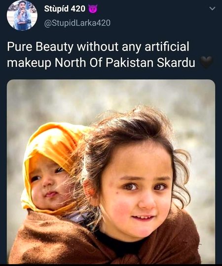 Pure beauty without any artificial makeup...✌