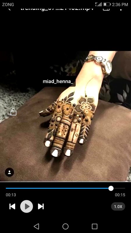 Mehndi desain kesi he