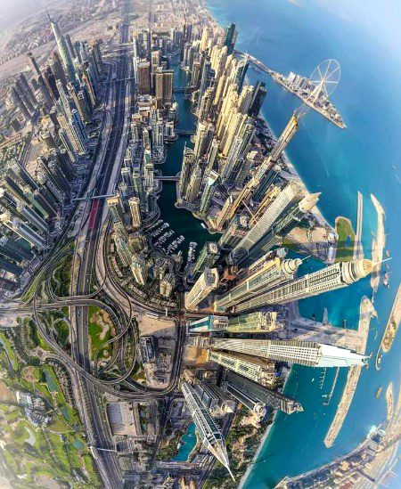 Beautiful  veiw of dubai