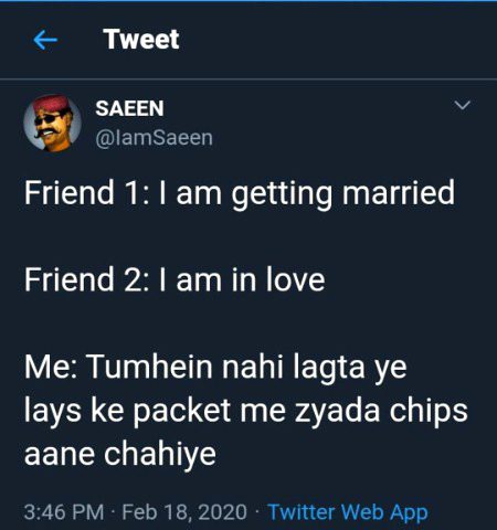 Laughed too samjh gae na ..