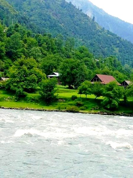 Lush green keran valley ajk pakistan😍