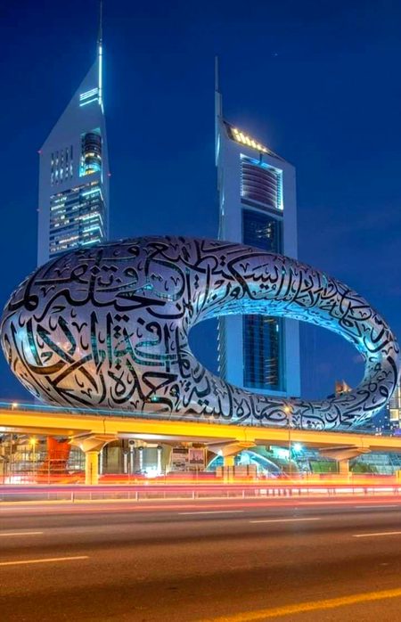 Night veiw of dubai