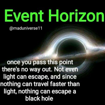 Event horizon 🔥