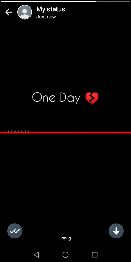 One day 💔💔💔----–💔💔💔