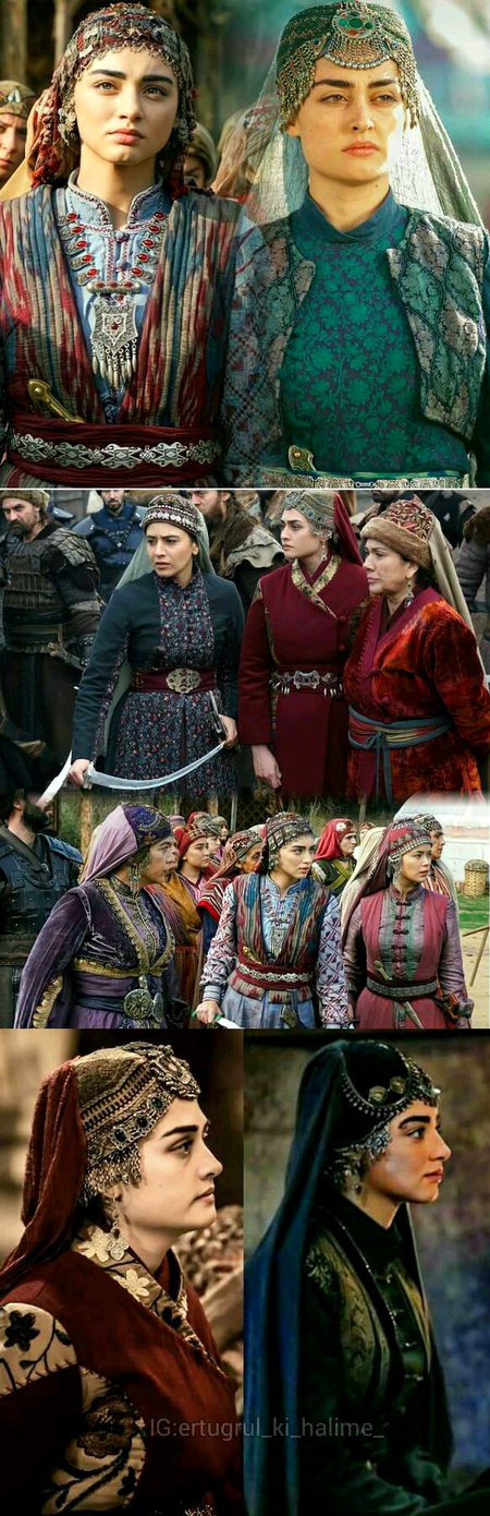 Same poses of Halime ve Bala Hatun❤🌸❤