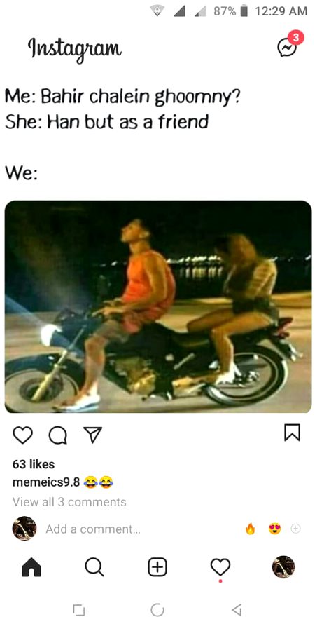 As a friend 😹