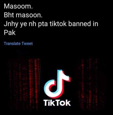 Good news of the day 👌❤
TiktokBanned
Pakistan 🇵🇰