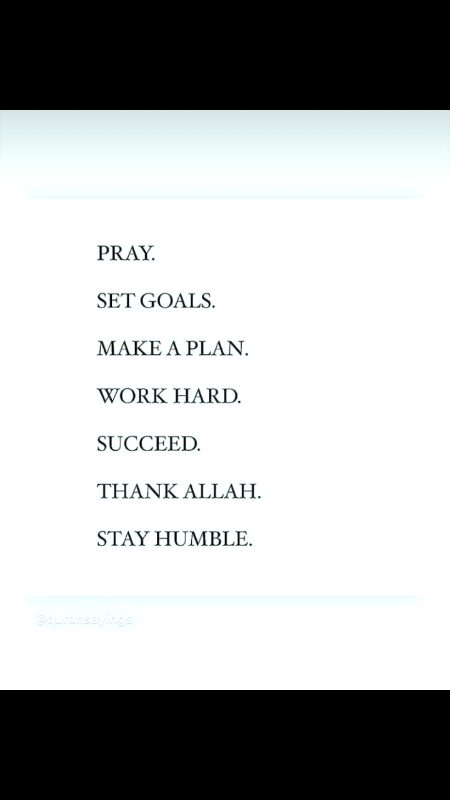 Make a plan❤