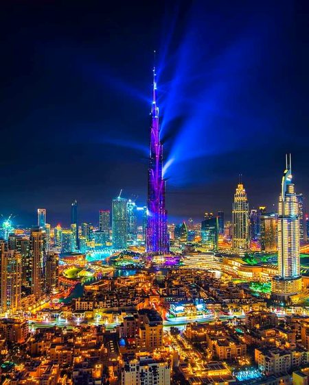 Beautiful  view of dubai