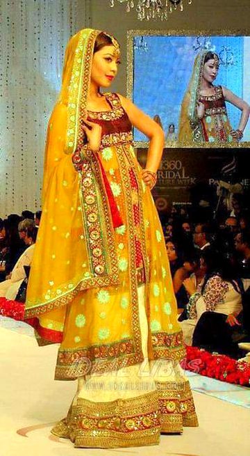 Mehndi dress