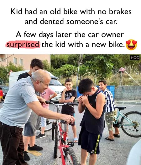 Humanity is still existed in this world😊