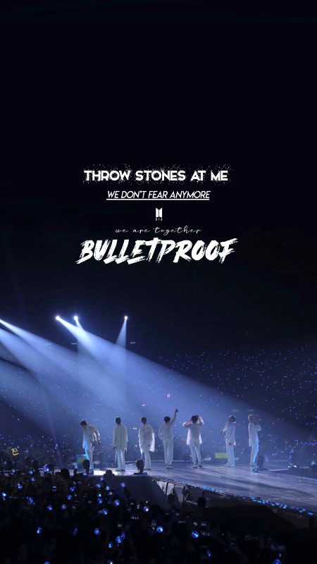 we are bulletproof✌✌✌🏻🤘🏻💜