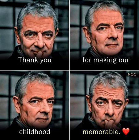 Thank u Mr Bean ❤