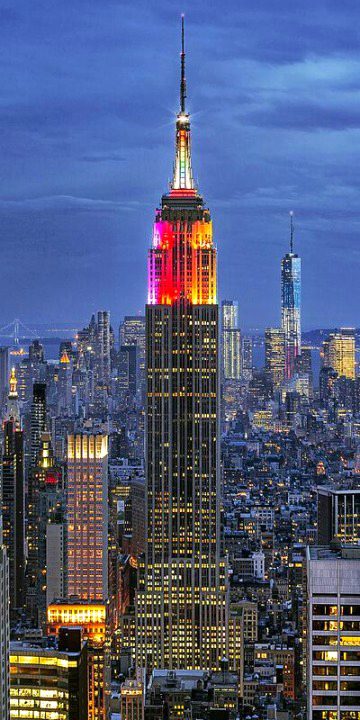 The Empire state building