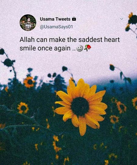 Allah can do everything....😊😊