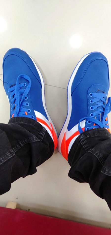 My new shoes how is it.?