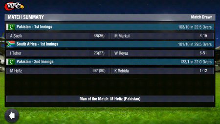 So sad Hafeez li century nhi howi...