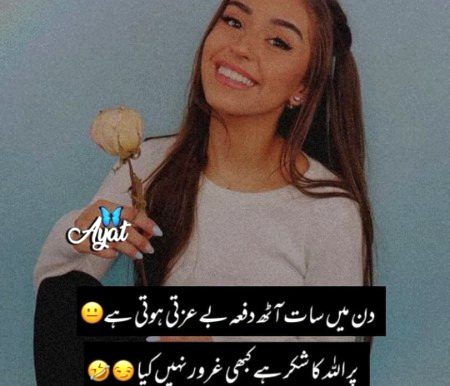 ese kehty hai allah ka sukar krna sachy dil se