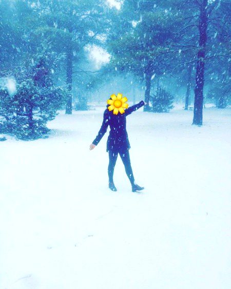 Enjoy snowfall