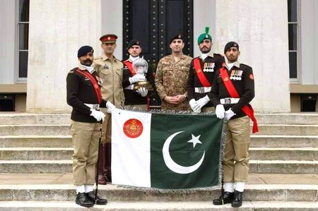 Drill team of Pakistan Military Academy has won World level drill competition held at Royal Military Academy England, 3rd time in a row 🔥🔥🔥
Proudmoments