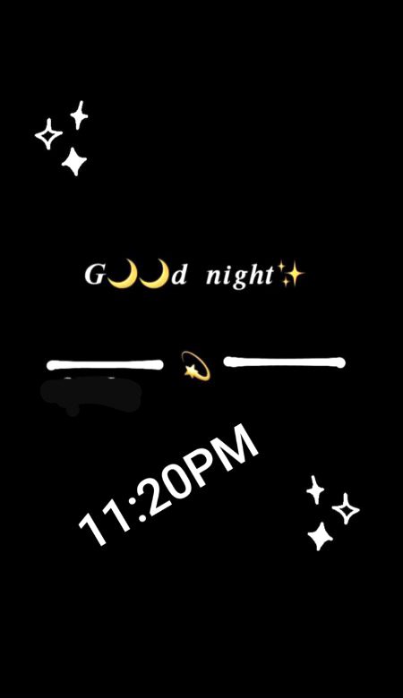 Have a sweet dreams 😘😴