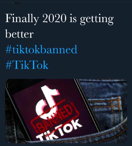 Tik tok ban 😟😟😟