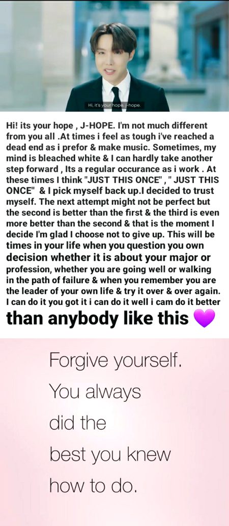 trust yourself that u can do anything better than anyone else💜💜