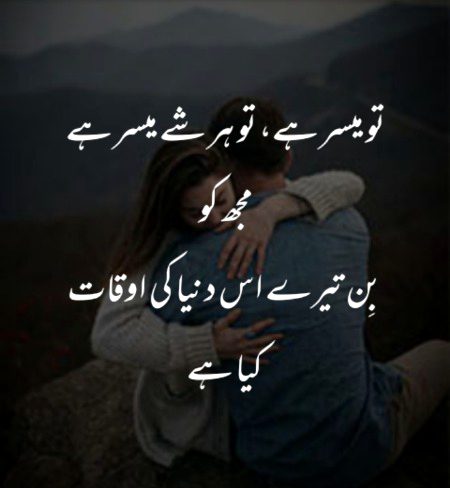 وہ مسکراتے ہیں
تو مل جاتا ہے
سکون۔۔۔۔۔
وہ شخص میرا انتخاب ہے
اسے کوئی اداس نہ 
کرے