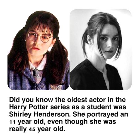 Remember her character any harry Potter fan here???