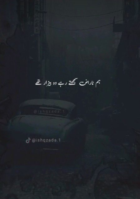 Hmm naraz samjty rahy wo bezer thy😒