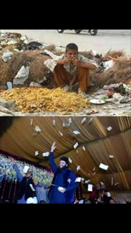 بھوک پھرتی ہے میرے شہر میں ننگے پاٶں 
💔__ 
رزق ظالم کی تجوری میں چھپا بیٹھا ہے