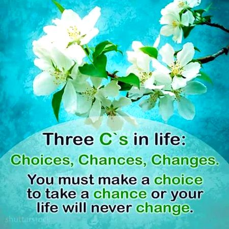 THREE c in life
