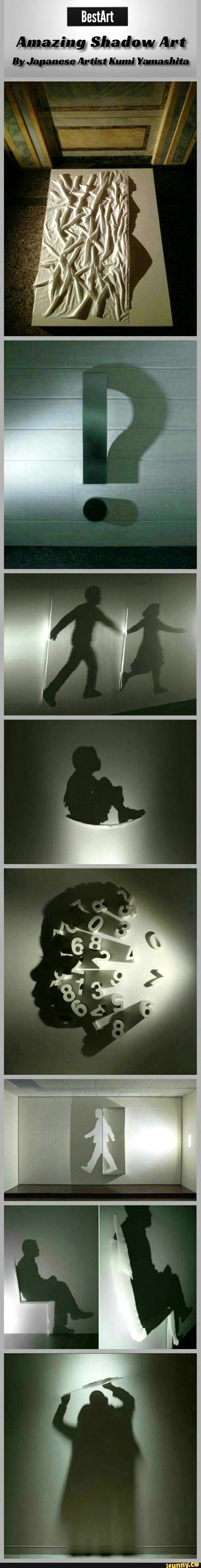 Amazing shadow art