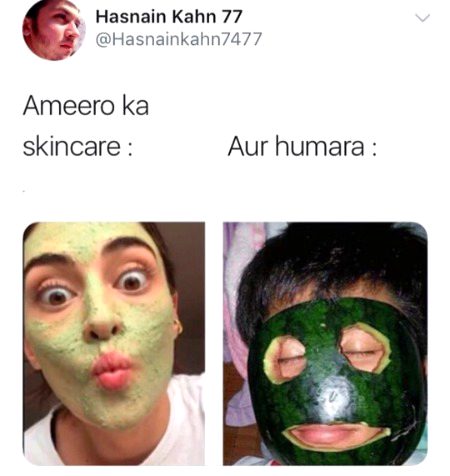 Hamara skincare 😜😜😜