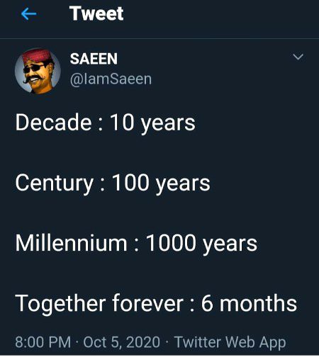 Relationship now-a-days...