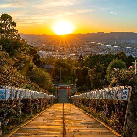 Morning sun arising at japan