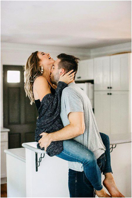 neck  kiss  is attractive