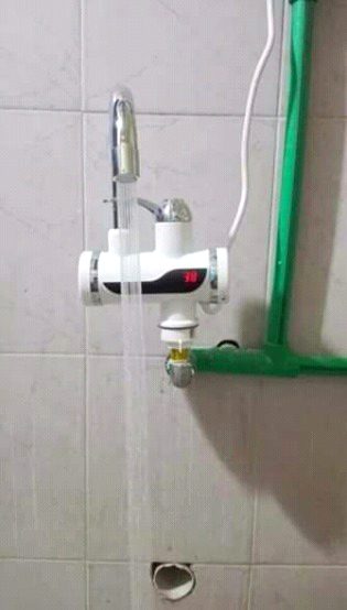 Electric instant geyser..