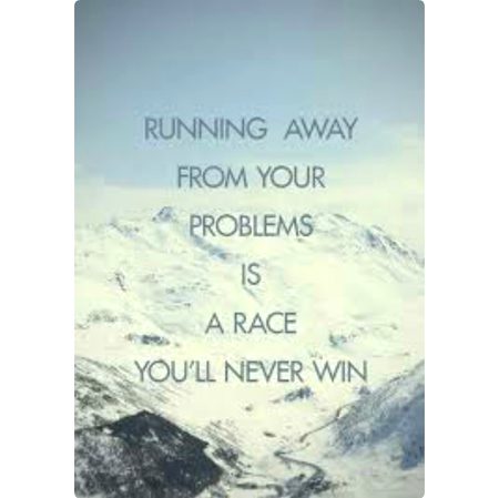 So face your problem